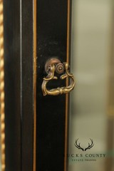 Chinoiserie Lacquered Display Cabinet