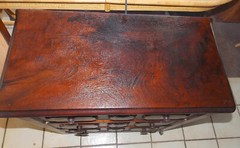 Solid Walnut Washstand / Cabinet (DR10)