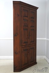 L71698: STEPHEN VON HOHEN Pine Corner Cupboard Cabinet