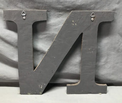 Decorative Salvaged Tin Ceiling 12″ Patchwork Mix Color Letter N Metal 359-25B