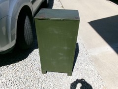 PROPERTY OF OTIS ELEVATOR CO. Old Maintenance Cabinet RARE 36″ Size and Markings