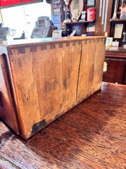 Shaw Walker Oak Antique File card drawer, single drawer 14″ 3″x5″card