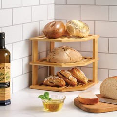 2-Pack Plate 10 inches (L) x 10 (W) x 9.5 (H), Bamboo 2-pack