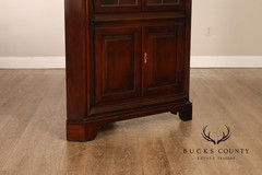 Statton Georgian Style Old Towne Cherry Corner Cabinet
