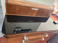 MCM Art Deco 1940 Vintage Doctor Medical or Bath/Bar Cabinet Hamilton #9909-A