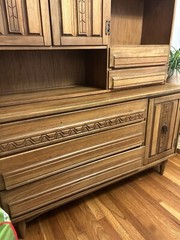 Mid Century Walnut Dining Set