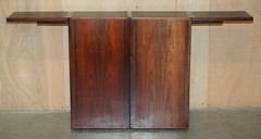 RENO WAHL FOR DYRLUND VINTAGE DANISH ROSEWOOD METAMORPHIC CAPTAINS CAMPAIGN BAR