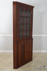 62351: BARTLEY Henry Ford Collection Mahogany Corner Cabinet