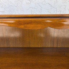 1930s Karges Country French Walnut Pullout Folding Service Bar