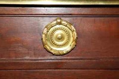 19th Century French Louis XVI Style Cabinet Signed Linke with Ormolu Mounts