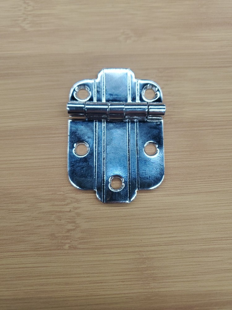 Art Deco Hoosier Cabinet Hinge Napanee Nickel Plated Brass Pair With Hardware