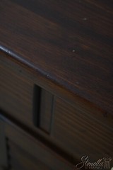 F68860: Pair Of ETHAN ALLEN Pine Old Tavern Cabinets