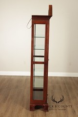 Chinese Chippendale Style Mahogany Display Cabinet