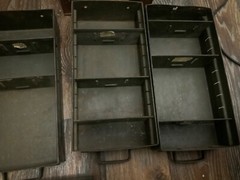 Antique wood 5 Green drawer Cabinet tool file box Vintage 18’’ tall 12’’ depth