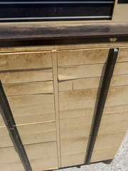 Vintage art deco dental medical collectors cabinet 18 drawers industrial 1940