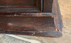 ANTIQUE 1800’s ENGLISH OAK CABINET APOTHECARY TOBACCO CUPBOARD – Local Pickup NC