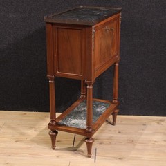 Small French cabinet secretaire desk in wood Empire style 20th century