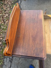 Antique Eastlake Victorian Walnut Washstand/Commode Cabinet Late 1890s.