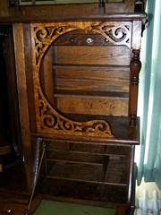 ANTIUQE OAK DENTAL CABINET