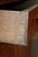 Late 19th century Satinwood Narrow Georgian Vitrine Display Cabinet