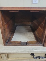 Antique Single drawer File Cabinet Oak