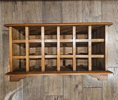 Antique 18 Drawer Hardwood Table Top Apothecary Cabinet ~ EXCELLENT COND ~