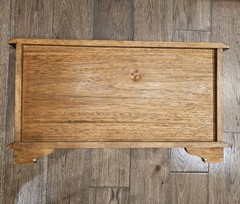 Antique 18 Drawer Hardwood Table Top Apothecary Cabinet ~ EXCELLENT COND ~