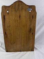 Antique Early Country Primitive Wood 8 Drawer Spice Drawer Cabinet 16” High