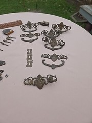 Vintage Collection Of Hardware Cabinet Pulls