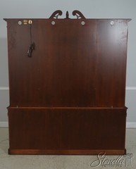 71978: KARGES 4 Door Mahogany Breakfront China Cabinet