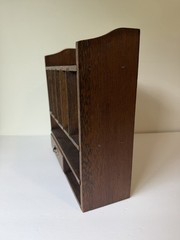 Old Time Wood Wooden Desk Office Letter Drawer Box Organizer | Ready to Hang
