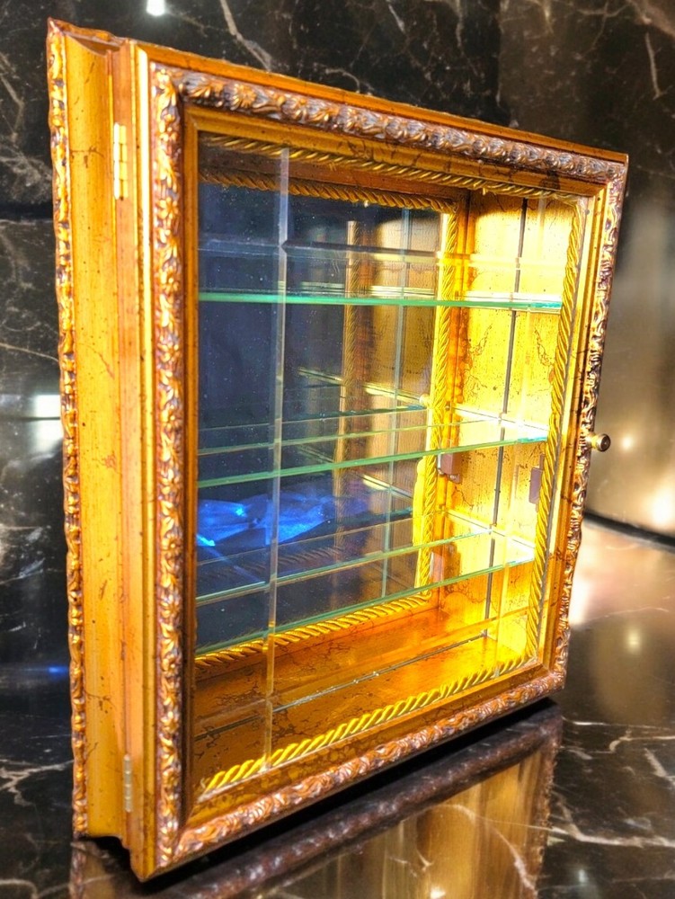 Vintage Florentine Cabnit ShadowBox Creazioni Artistiche Made in Italy