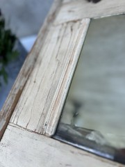 Antique Vintage Wooden Mirror Medicine Apothecary Wall Cabinet Farmhouse
