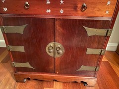 Large Antique Asian Apothecary Chest multi drawers for diverse storage