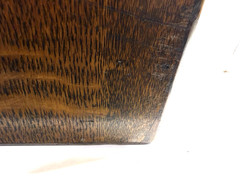 Rare Vintage Oak 4 Drawer Wooden Card Catalog File Cabinet Medical