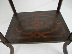 Napoleon III style French Étagère Cabinet Shelf 3 Tier Marquetry Mermaids WOW