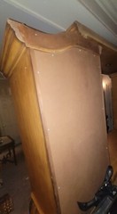 French Style Entertainment Center 2 Beveled China Cabinets