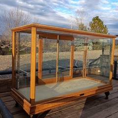 Early 19th Century OVB Display Case In Amazing Condition!
