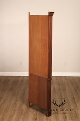 Henkel Harris Solid Mahogany Federal Style Corner Cabinet