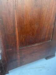 Antique Washstand With Backsplash & Carved Pulls c1860-1870