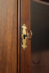 Henkel Harris Virginia Galleries Mahogany Corner Cabinet