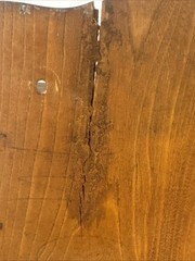 Antique Vintage Wooden Wall 8 Drawer Spice Cabinet Cupboard Apothecary Chest