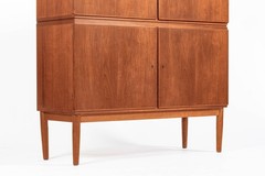 Mid-Century Scandinavian Teak Wood Storage Cabinet in the Style of Afdal