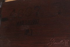 72963: STICKLEY 3 Door Mahogany China Cabinet