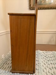 Antique Wooden Apothecary Spice Chest Cabinet 8 Drawers Primitive Farmhouse