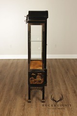 Chinoiserie Lacquered Display Cabinet