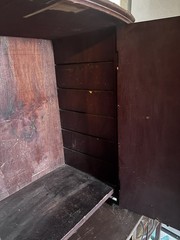 Antique Mahogany Music Cabinet