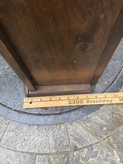 Vintage Antique Wall Display/Spice Wood Cabinet
