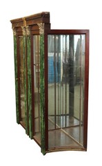 Pair of Neoclassical Built in Display Cabinets