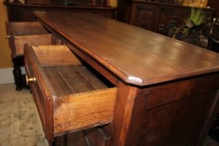 French Antique Oak Tall Sideboard Cabinet Circa 1800 | Dining Room Furniture